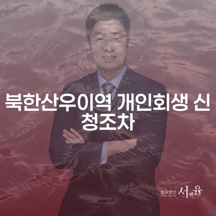 북한산우이역 개인회생 신청조차